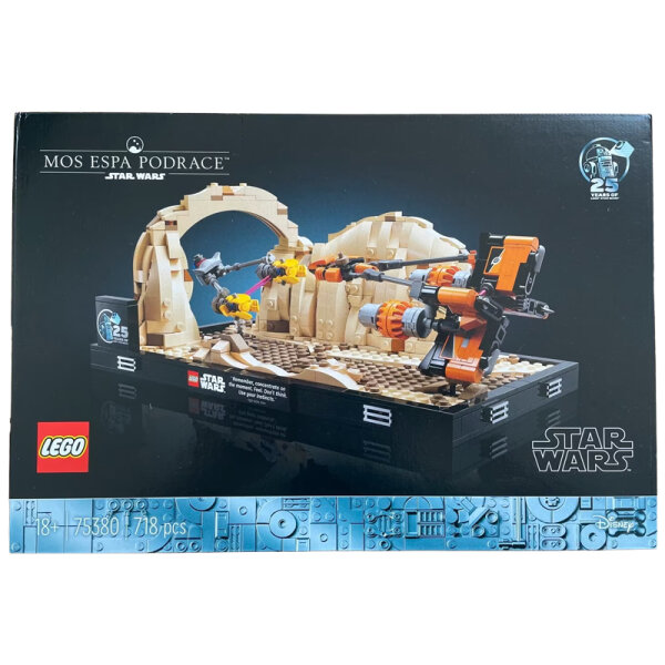 Star Wars 75380 Podrennen in Mos Espa – Diorama