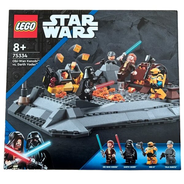 Star Wars 75334 Obi-Wan Kenobi™ vs. Darth Vader™