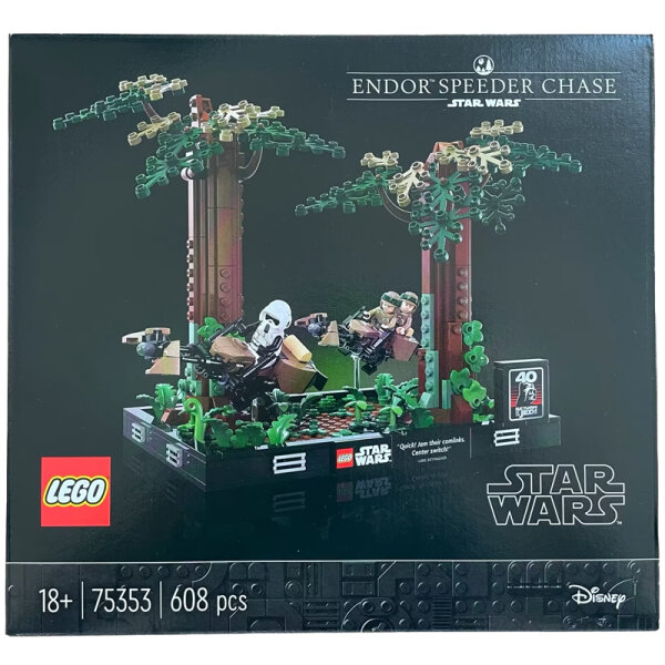 Star Wars 75353 Verfolgungsjagd auf Endor™ – Diorama